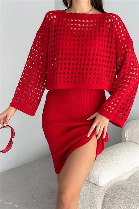 Set MUGLERA, Culoare: roșu, IVET.RO - Reduceri de până la -80%