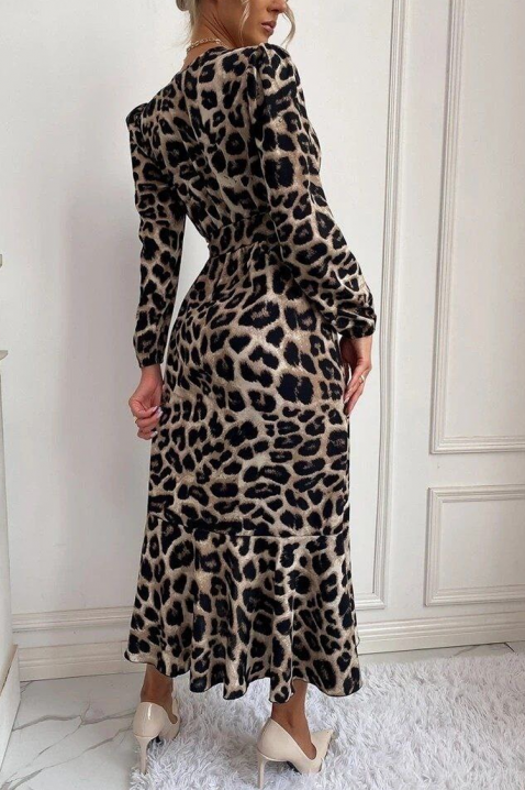 Rochie TENVISA, Culoare: leopard, IVET.RO - Reduceri de până la -80%