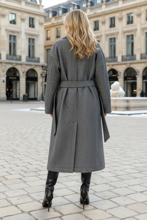 Palton SILVINZA, Culoare: gri, IVET.RO - Reduceri de până la -80%