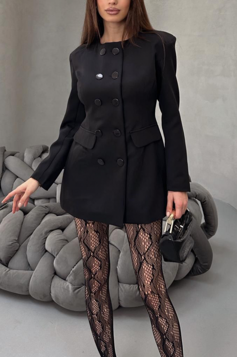 Rochie - blazer MERLINZA BLACK, Culoare: negru, IVET.RO - Reduceri de până la -80%