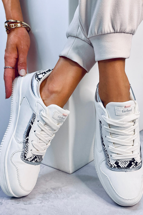 Teniși damă VERLIONA, Culoare: alb, IVET.RO - Reduceri de până la -80%