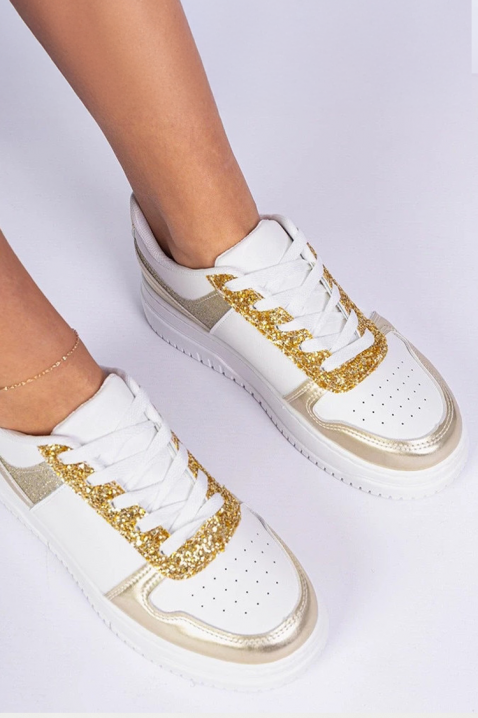 Teniși damă MIOGEVA, Culoare: alb, IVET.RO - Reduceri de până la -80%