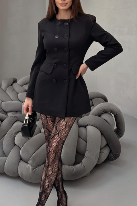 Rochie - blazer MERLINZA BLACK, Culoare: negru, IVET.RO - Reduceri de până la -80%