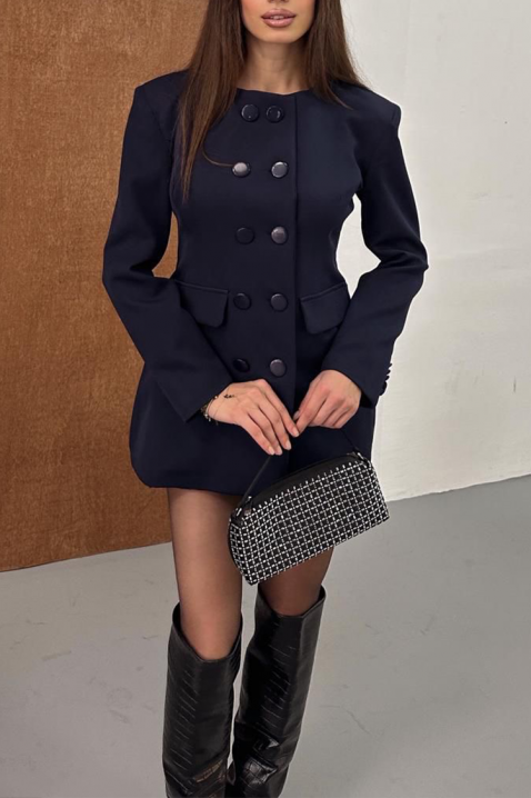 Rochie - blazer MERLINZA NAVY, Culoare: bleumarin, IVET.RO - Reduceri de până la -80%