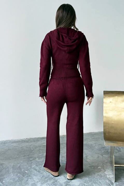 Set MINOLZA BORDO, Culoare: bordo, IVET.RO - Reduceri de până la -80%