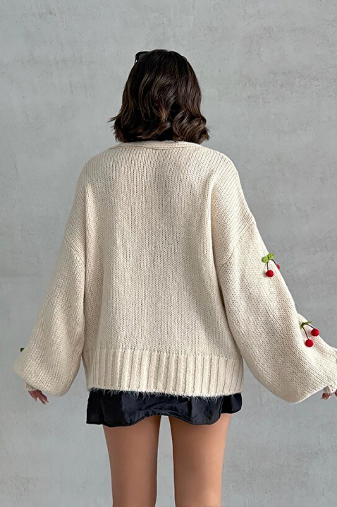 Cardigan CHERINZA, Culoare: alb, IVET.RO - Reduceri de până la -80%