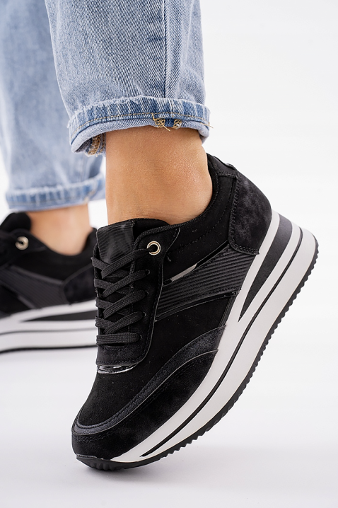 Adidași damă RALFIZA, Culoare: negru, IVET.RO - Reduceri de până la -80%