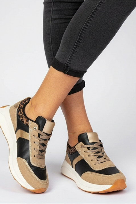 Adidași damă MOROZA, Culoare: bej, IVET.RO - Reduceri de până la -80%