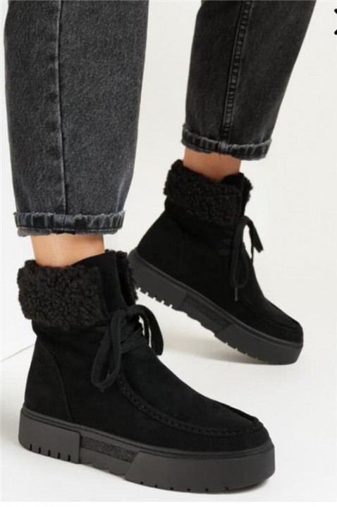 Botine damă VLADELDA, Culoare: negru, IVET.RO - Reduceri de până la -80%