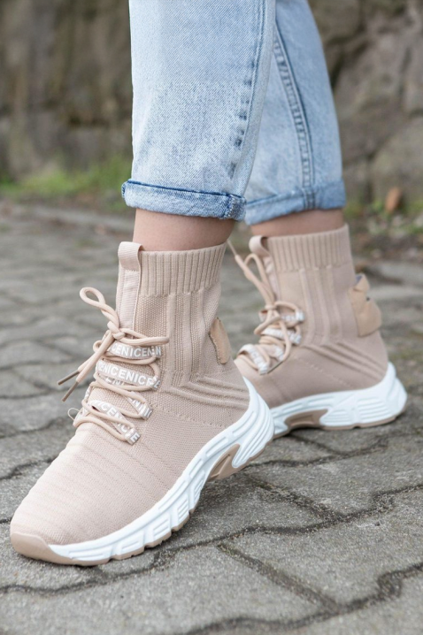 Adidași damă ZIBRANDA BEIGE, Culoare: bej, IVET.RO - Reduceri de până la -80%