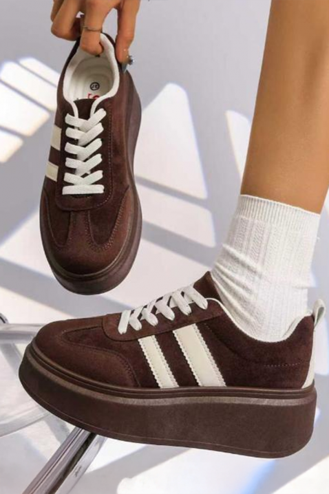 Adidași damă KELMIRA BROWN, Culoare: maro, IVET.RO - Reduceri de până la -80%