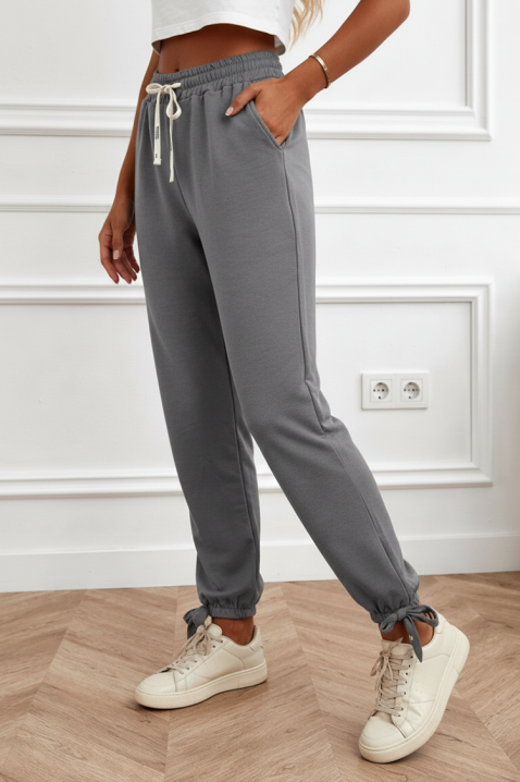 Pantaloni sport VLAMERZA GREY, Culoare: gri, IVET.RO - Reduceri de până la -80%