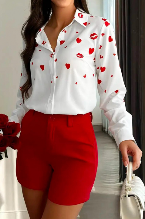 Cămașă damă KLENDILA, Culoare: alb, IVET.RO - Reduceri de până la -80%