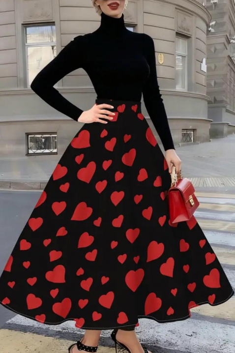 Fustă HERTILZA, Culoare: negru, IVET.RO - Reduceri de până la -80%