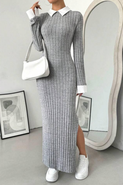 Rochie DANVELA, Culoare: gri, IVET.RO - Reduceri de până la -80%