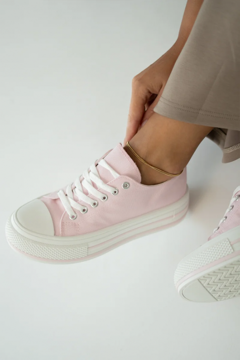 Teniși damă KLAVILZA PUDRA, Culoare: pudră, IVET.RO - Reduceri de până la -80%