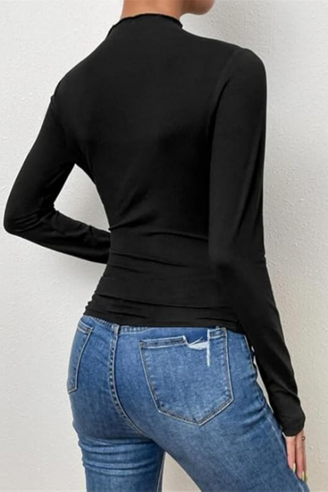 Bluză damă ALRONDA BLACK, Culoare: negru, IVET.RO - Reduceri de până la -80%