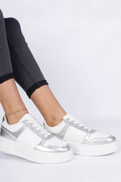 Teniși damă MLAVELDA SILVER, Culoare: argintiu, IVET.RO - Reduceri de până la -80%