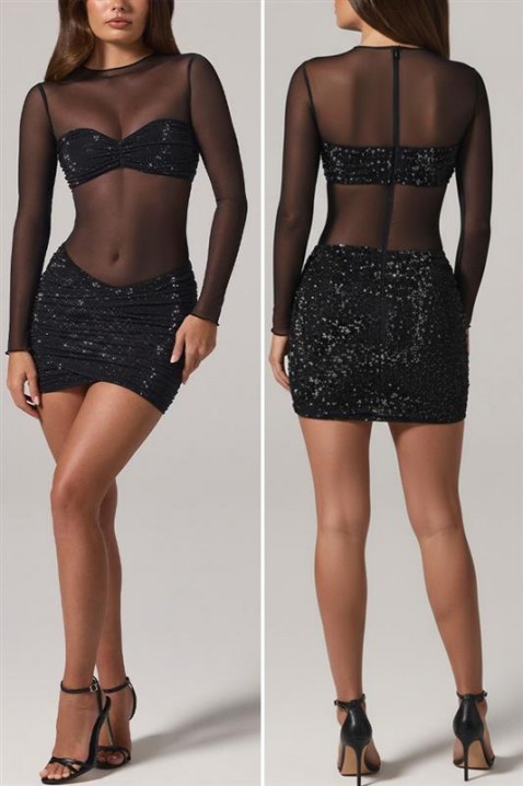 Rochie GLARZOLA, Culoare: negru, IVET.RO - Reduceri de până la -80%