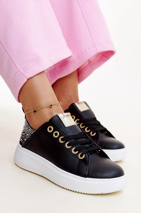 Adidași damă KLAMELDA BLACK, Culoare: negru, IVET.RO - Reduceri de până la -80%