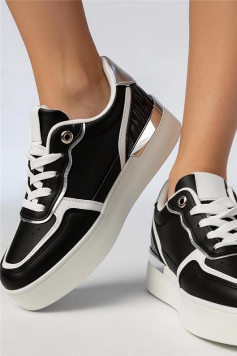 Teniși damă BELVONZA, Culoare: negru, IVET.RO - Reduceri de până la -80%