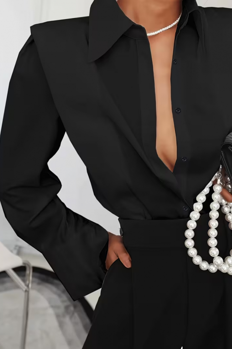 Cămașă damă PLEVOLZA BLACK, Culoare: negru, IVET.RO - Reduceri de până la -80%