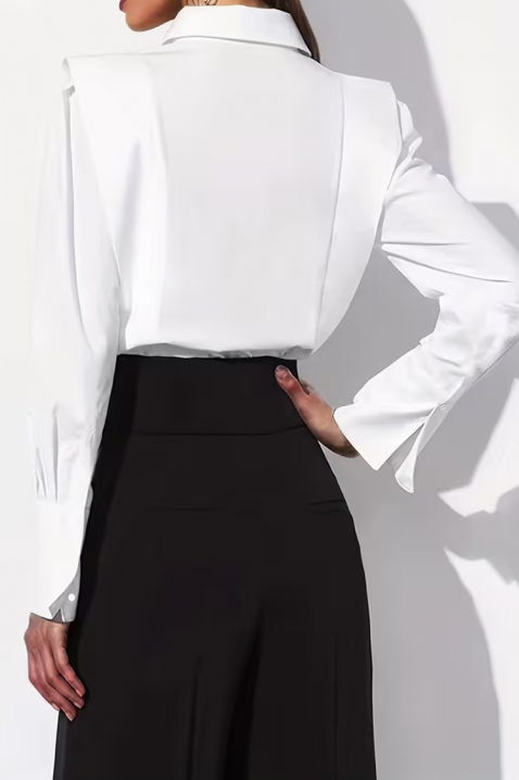 Cămașă damă PLEVOLZA WHITE, Culoare: alb, IVET.RO - Reduceri de până la -80%