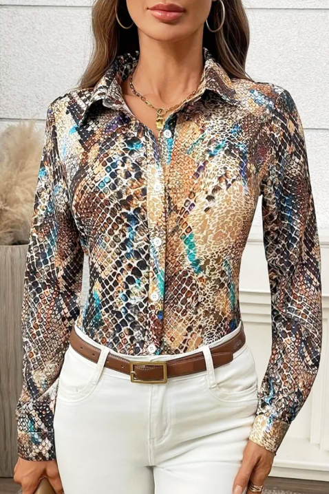 Cămașă damă NROVELDA, Culoare: multicolor, IVET.RO - Reduceri de până la -80%