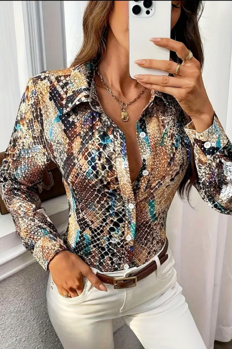 Cămașă damă NROVELDA, Culoare: multicolor, IVET.RO - Reduceri de până la -80%