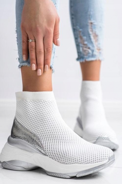 Botine damă BROFELMA, Culoare: alb, IVET.RO - Reduceri de până la -80%