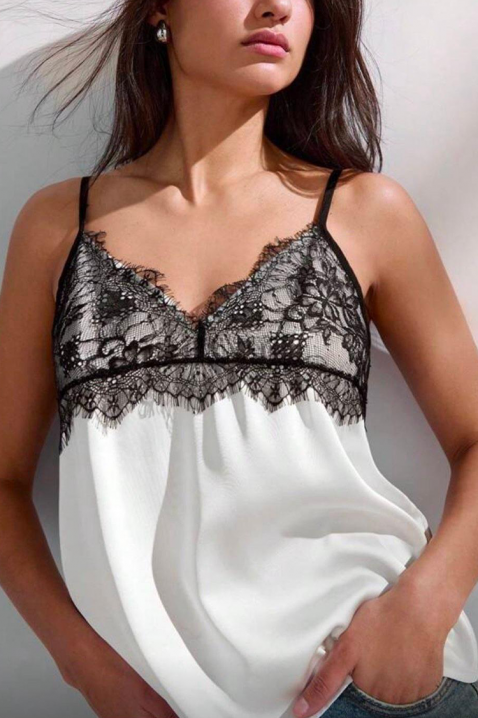 Top RESOLZA WHITE, Culoare: alb, IVET.RO - Reduceri de până la -80%