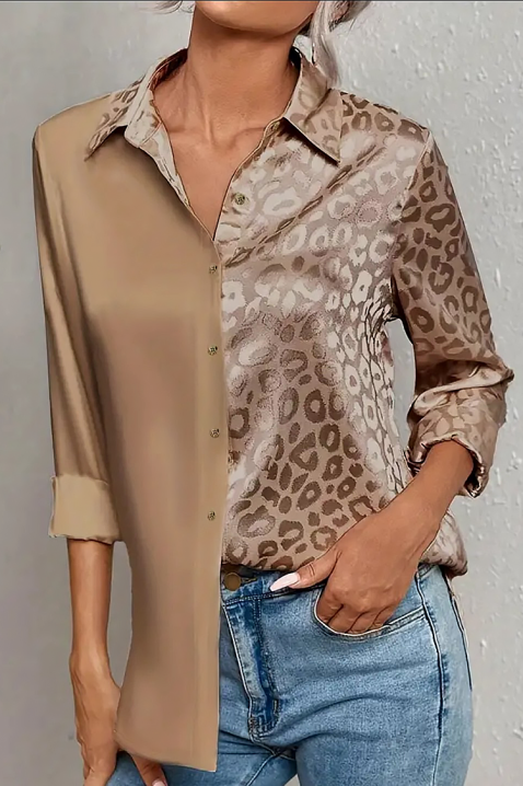 Cămașă damă VEYANZA BEIGE, Culoare: bej, IVET.RO - Reduceri de până la -80%