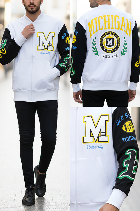 Hanorac bărbați MONOLFO, Culoare: alb, IVET.RO - Reduceri de până la -80%