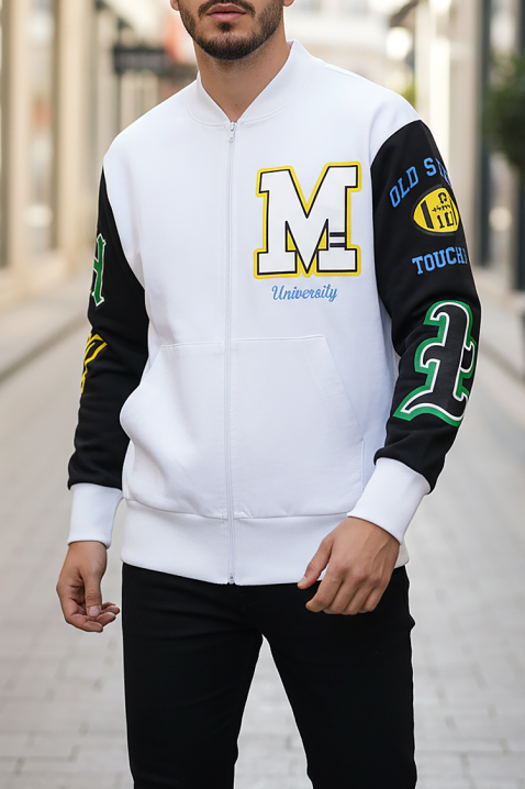 Hanorac bărbați MONOLFO, Culoare: alb, IVET.RO - Reduceri de până la -80%