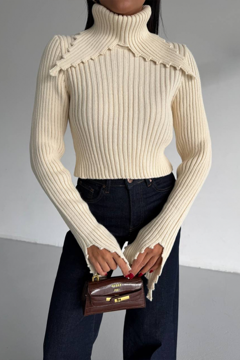 Pulover DAROLZA ECRU, Culoare: ecru, IVET.RO - Reduceri de până la -80%