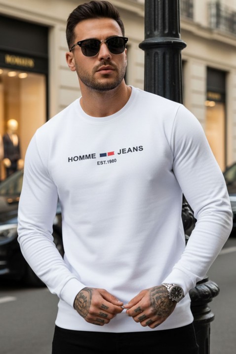 Bluză bărbați KELBO WHITE, Culoare: alb, IVET.RO - Reduceri de până la -80%