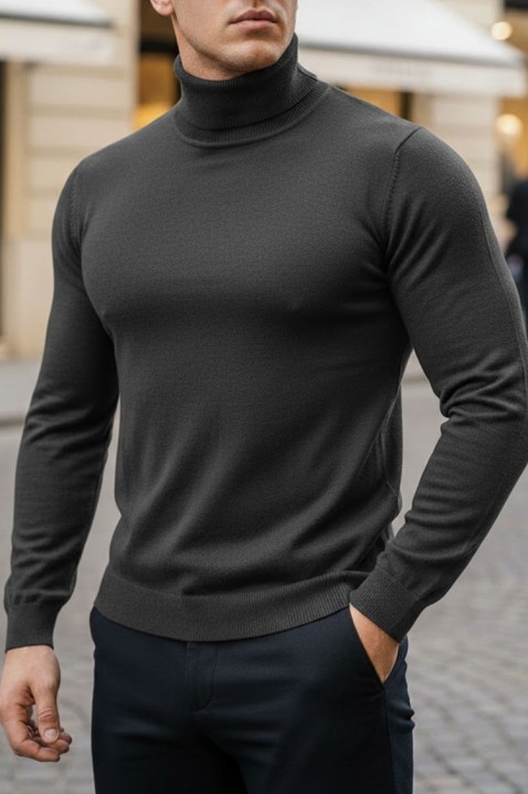 Pulover bărbați DORODO GRAFIT, Culoare: grafit, IVET.RO - Reduceri de până la -80%