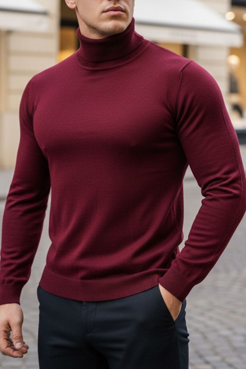 Pulover bărbați DORODO BORDO, Culoare: bordo, IVET.RO - Reduceri de până la -80%