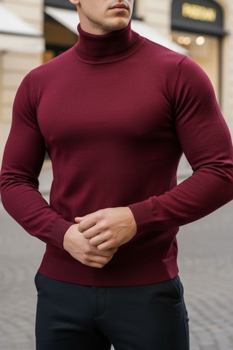 Pulover bărbați DORODO BORDO, Culoare: bordo, IVET.RO - Reduceri de până la -80%