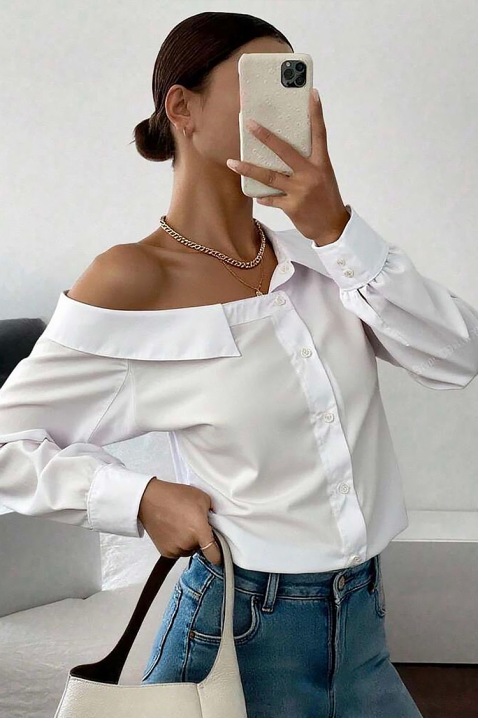 Cămașă damă AMALZIRA, Culoare: alb, IVET.RO - Reduceri de până la -80%