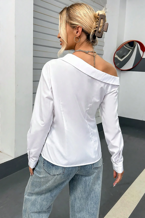 Cămașă damă AMALZIRA, Culoare: alb, IVET.RO - Reduceri de până la -80%