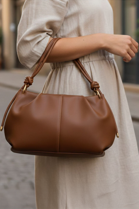 Geantă damă ELPONDA CAMEL, Culoare: maro deschis    , IVET.RO - Reduceri de până la -80%