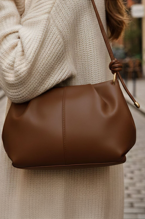 Geantă damă ELPONDA CAMEL, Culoare: maro deschis    , IVET.RO - Reduceri de până la -80%