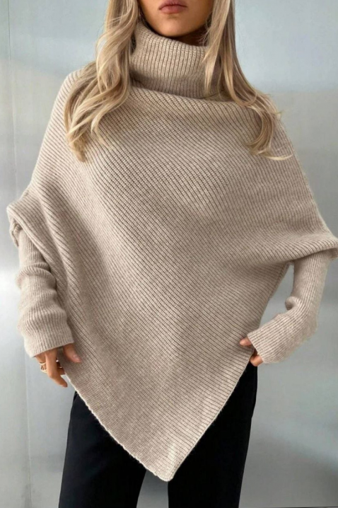 Poncho RENGOLA BEIGE, Culoare: bej, IVET.RO - Reduceri de până la -80%