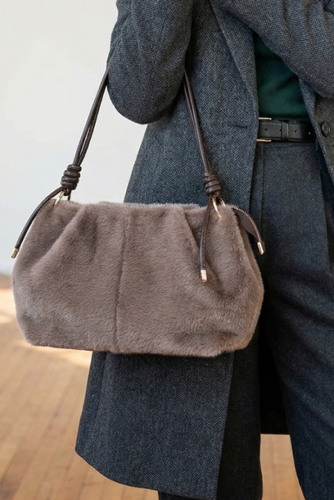 Geantă damă VELOROZA MOCHA, Culoare: mocca, IVET.RO - Reduceri de până la -80%