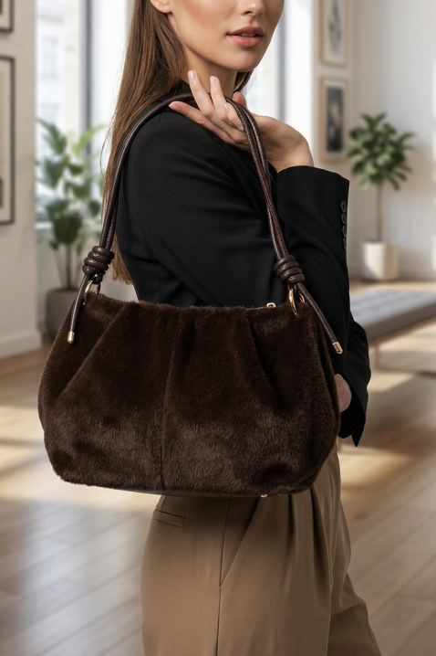 Geantă damă VELOROZA BROWN, Culoare: maro, IVET.RO - Reduceri de până la -80%