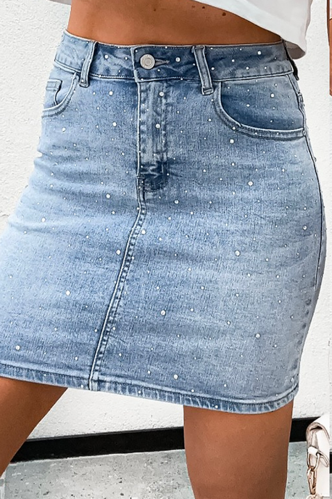 Fustă KLIMANZA, Culoare: albastru deschis, IVET.RO - Reduceri de până la -80%