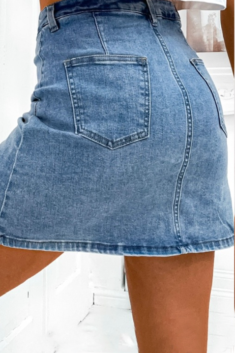 Fustă - pantaloni MINIVONZA, Culoare: albastru deschis, IVET.RO - Reduceri de până la -80%