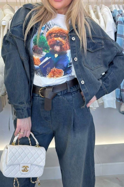 Geacă de blugi ALERONA, Culoare: albastru, IVET.RO - Reduceri de până la -80%