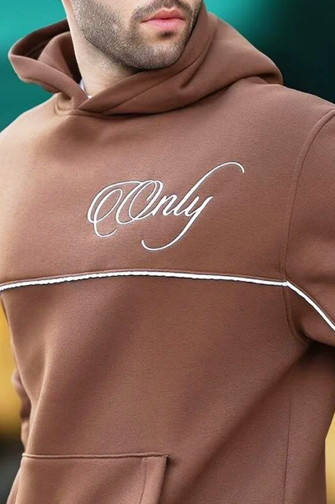 Hanorac bărbați BROGOTO BROWN, Culoare: maro, IVET.RO - Reduceri de până la -80%